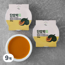섬밀 단호박죽, 300g, 9개