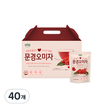 자연원 문경 오미자즙, 40개, 100ml