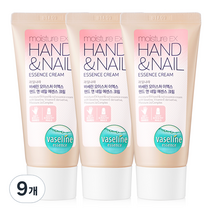 바세린 EX 핸드앤네일 핸드크림, 60ml, 9개