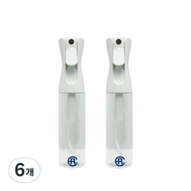 에어라파 분무기 300ml, 크리스탈 화이트, 6개