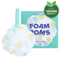 아이듀케어 폼 폼즈 샤워볼, 혼합색상, 1개