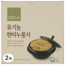 올가홀푸드 유기농 현미 누룽지 3p, 450g, 2개