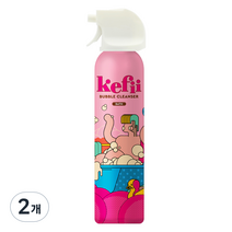 케피 버블 클렌저 핑크폼 배쓰 딸기향, 200ml, 2개