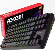 [앱코k640tslim기계식] 앱코 HACKER K640 축교환 게이밍 기계식 블랙 (청축)