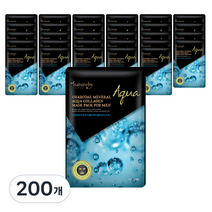 네이처바이 포맨 숯 미네랄 아쿠아 콜라겐 마스크팩, 25ml, 200개