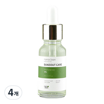 나노클린 에어케어 편백오일, 20ml, 4개