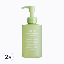 아비브 포어 어성초 오일워시 클렌징 오일, 210ml, 2개
