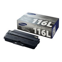 삼성전자 대용량 모노 토너 카트리지 MLT-D116L, 블랙, 1개