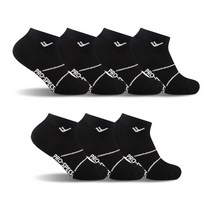 프로스펙스 남성용 스니커즈 스포츠파일양말 E19타입 7족, 블랙