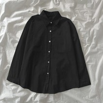 안다로미 여성용 무스무스 루즈핏 셔츠