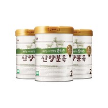 남양 유기농 산양분유 2단계, 800g, 3개