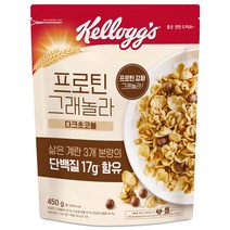 프로틴그래놀라 다크초코볼 시리얼, 450g, 1개