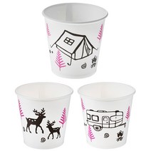 코멧 캠핑 종이컵 178ml, 1000개입, 1개
