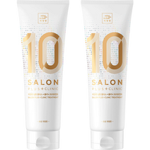 미쟝센 살롱 플러스 클리닉 10 헤어트리트먼트 손상모발용, 2개, 250ml