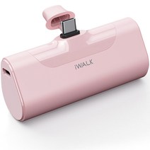 아이워크 미니 보조배터리 C타입, DBL4500C, 핑크