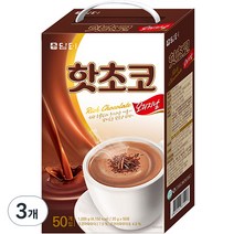 담터 핫초코 오리지날, 20g, 50개입, 3개