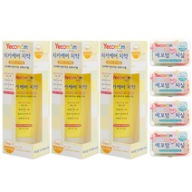 예꼬맘 유아용 치약 3단계 3p + 하드케이스 치실 40p x 4개, 60g, 1세트