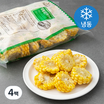 푸드야 절단옥수수 (냉동), 1kg, 4팩