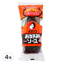 스타일푸드 오코노미야끼소스, 300g, 4개
