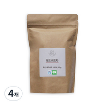 고이담아 유기농 레드비트차 슬라이스, 4개, 60g, 4개