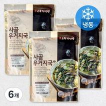 교동전선생 사골우거지국 (냉동), 500g, 6개