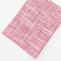 나비손길 린넨 7수 혼방 대폭 원단 1마, 13 핑크