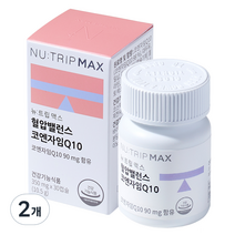 코스맥스바이오 뉴트립맥스 혈압밸런스 코엔자임Q10 10.5g, 2개