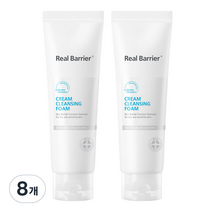 리얼베리어 크림 클렌징 폼, 120ml, 8개
