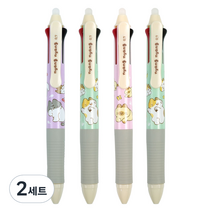 3000 냥냥이 지워지는 3색펜 3종 + 랜덤방송 세트 0.7mm, 혼합색상, 2세트
