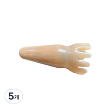 마켓에이 물소뿔 두피마사지 문어괄사 2호, 백각, 5개