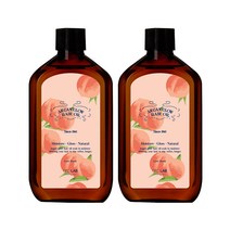 씨에프씨랩 아르간 글로우 헤어오일 러브피치, 110ml, 2개입