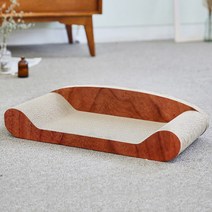 한발뚝딱 양면 캣스크래쳐 PU-039, 레귤러월넛, 1개