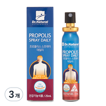 닥터내츄럴 프로폴리스 스프레이 데일리, 25ml, 3개