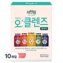 자연원 오클렌즈 원데이 프로그램 야채혼합주스, 180ml, 2개