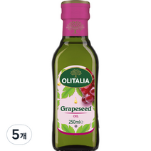 올리타리아 포도씨유, 250ml, 5개