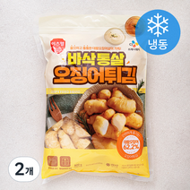 이츠웰 바삭통살 오징어튀김 (냉동), 2개, 800g