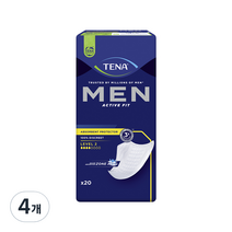 테나 맨 성인기저귀 남성용 Level 2, 중형, 20개입, 4개