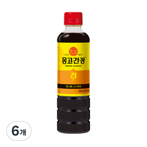 몽고간장 진간장, 500ml, 6개