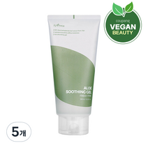 이즈앤트리 알로에 수딩 젤 산뜻한 타입, 300ml, 5개