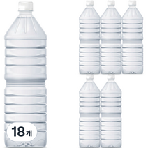 지리산물하나 ECO 생수, 2L, 18개