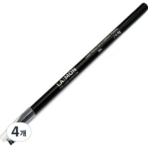 라몽 래쉬몬스터 밀라노 아이브로우 펜슬, 01 블랙, 4개