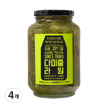 다미즐 라임 과일청, 2000g, 1개입, 4개