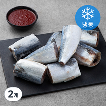 사랑해어 간편한 손질 조림용 국산 고등어 (냉동), 1.5kg, 2개