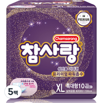 참사랑 밴드형 파워 흡수 성인용 기저귀 특대, 특대형, 10개입, 5개