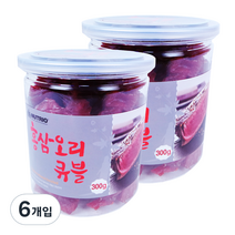 뉴트리오 스테이크 반려견 간식, 홍삼 + 오리큐블 혼합맛, 6개입