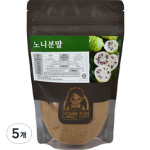 건강한정성 노니 분말, 300g, 5개