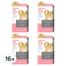 모레모 케라틴 헤어 블리치 탈색제 80g, 16개