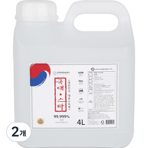 국대스타 살균소독제 리필용, 4L, 2개