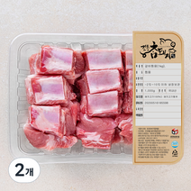 전통참돼지 갈비 찜용 (냉장), 1kg, 2개