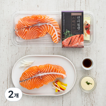 한끼연어 스테이크용, 200g, 2개